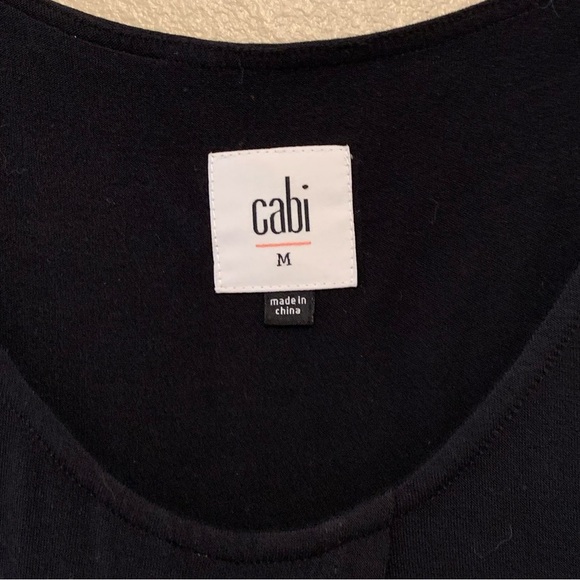 Cabi Women's Beyond the Tee Convertible Tank Size Medium Black - Picture 2 of 5